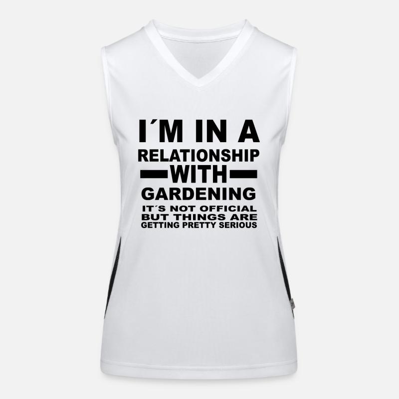 relation avec le jardinage Débardeur respirant contrasté Femme