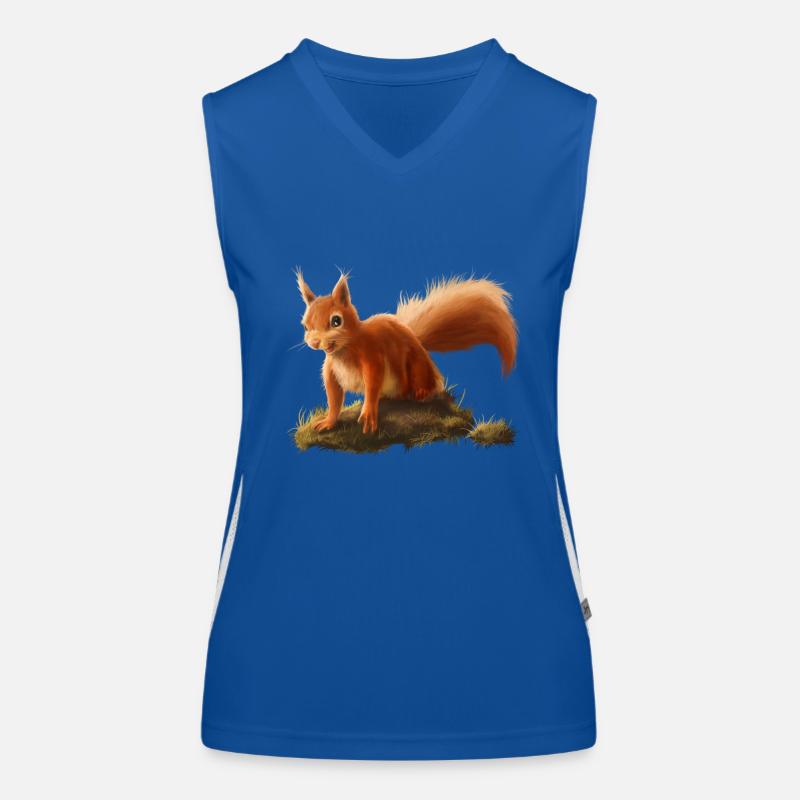 écureuil Débardeur respirant contrasté Femme