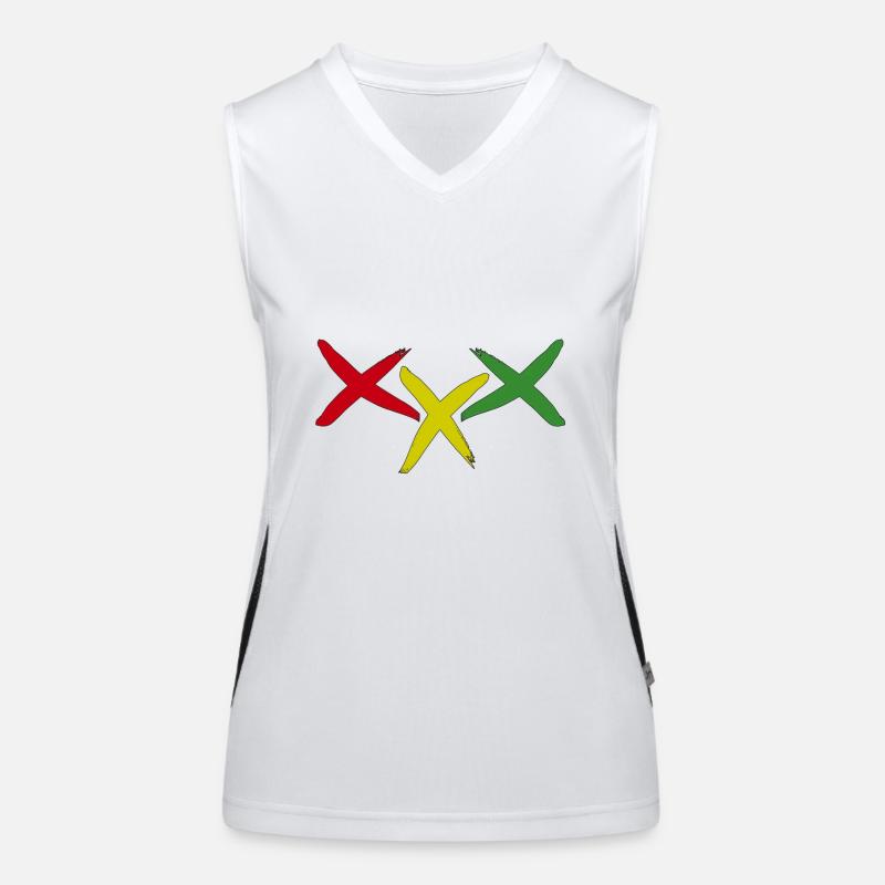 XXX RASTA Women's Functional Contrast Tank Top