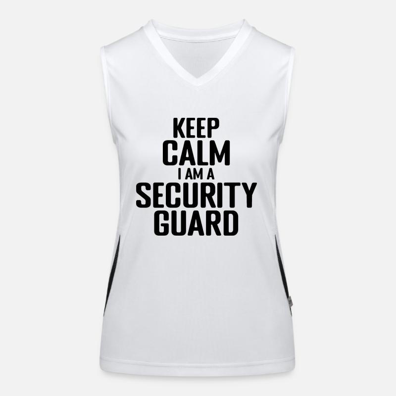 Agent De Sécurité - Je Suis Agent De Sécurité Débardeur respirant contrasté Femme