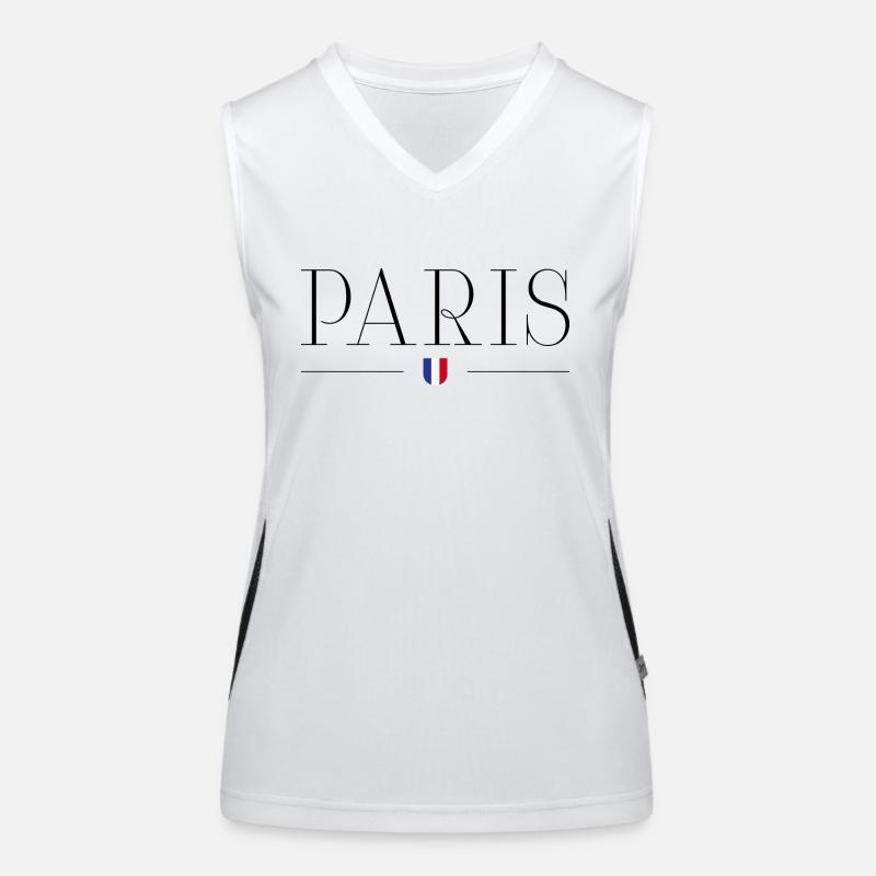 France Paris Débardeur respirant contrasté Femme