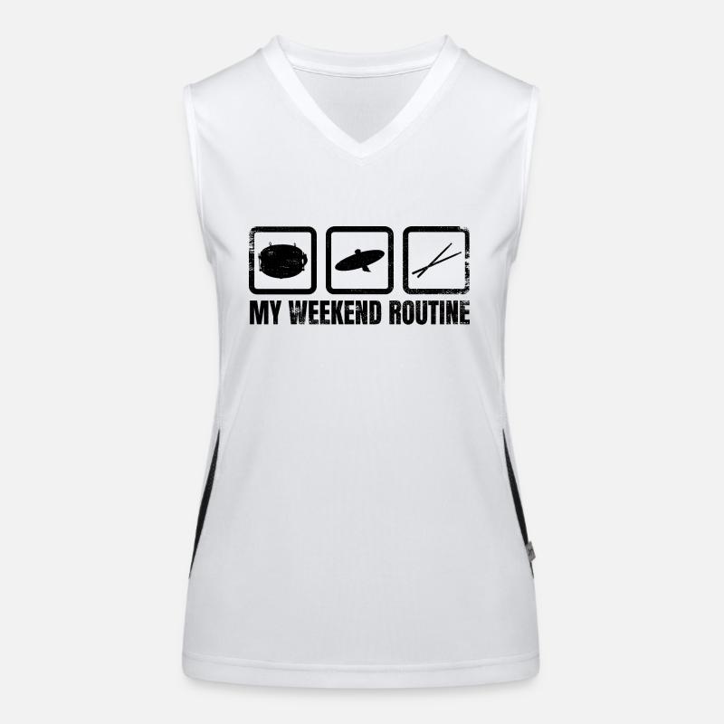 Drummer Weekend Women's Functional Contrast Tank Top