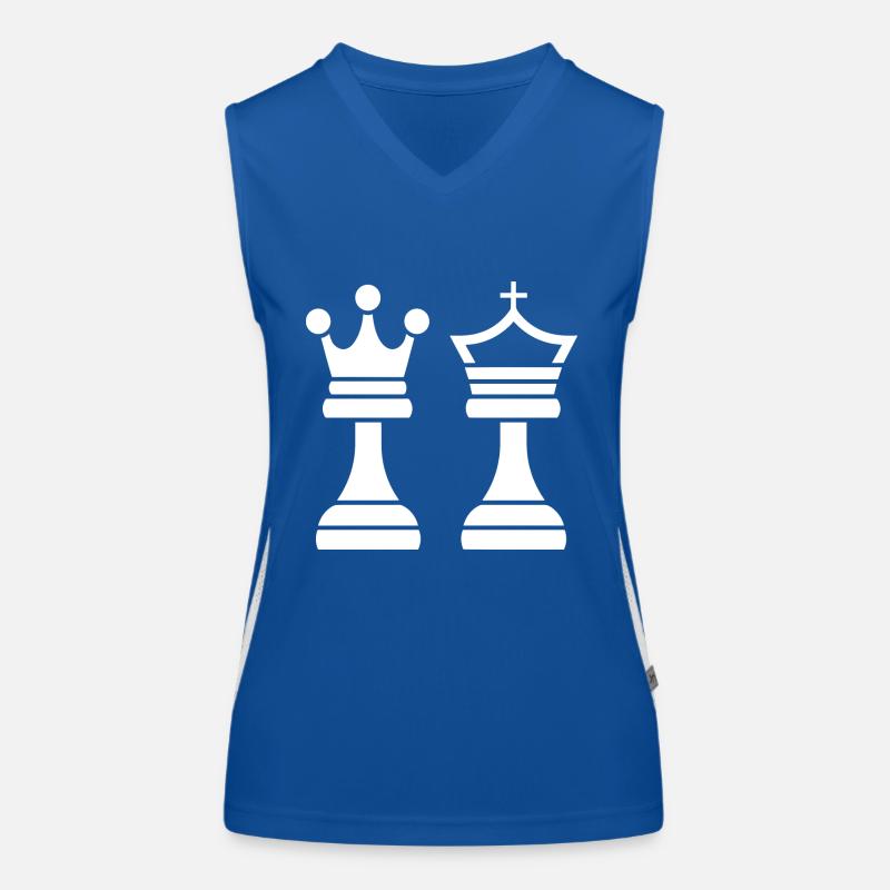 Jeux échecs Débardeur respirant contrasté Femme