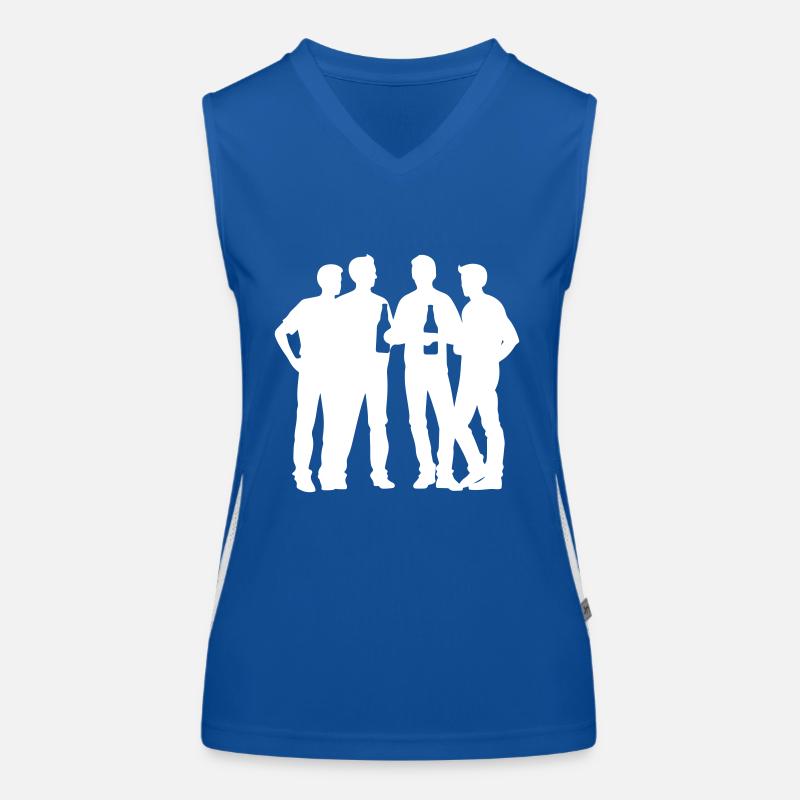 Junggesellenabschied Party Jga Funktionelles Kontrast-Tank Top für Frauen