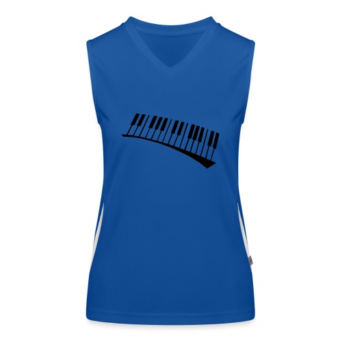 Piano - Camiseta funcional de tirantes en contraste para mujer