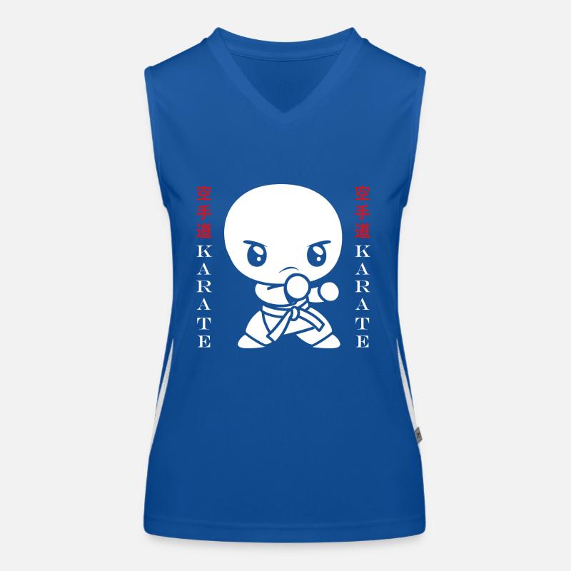 karate Women's Functional Contrast Tank Top