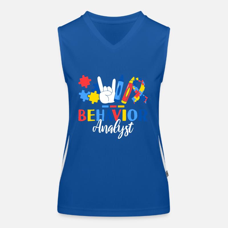 Behavior Analyst Registered ABA Therapist Women's Functional Contrast Tank Top