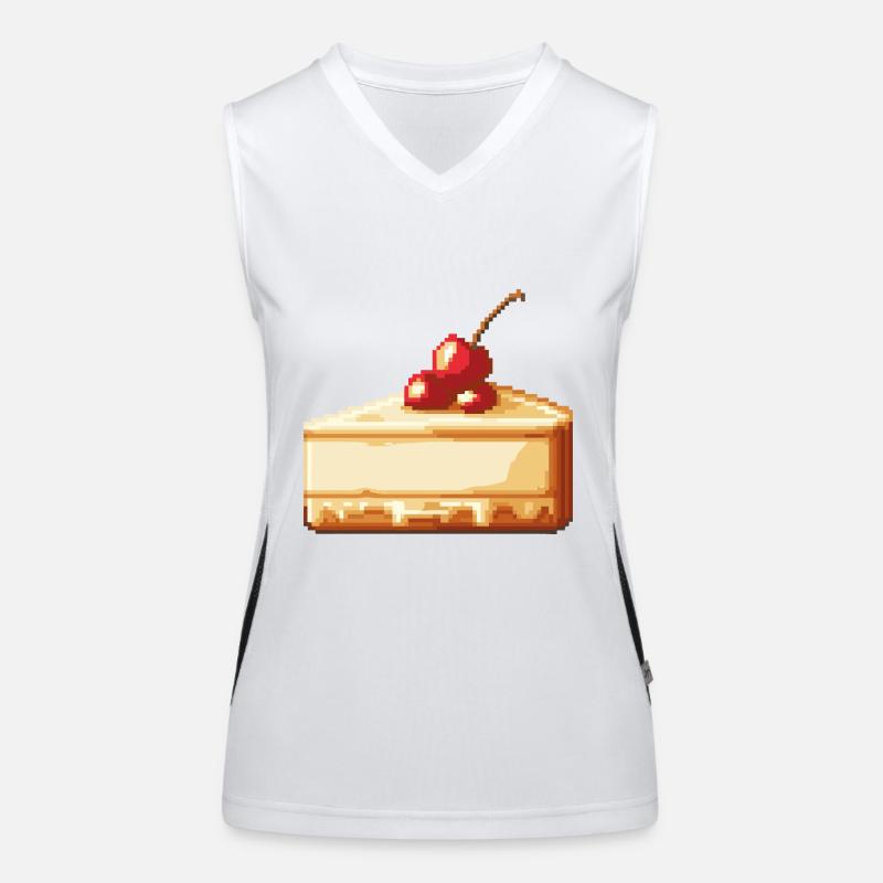 Cheesecake Pixel Débardeur respirant contrasté Femme