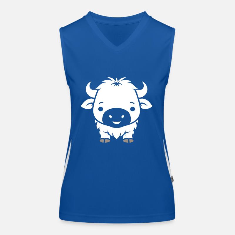 Büffel Funktionelles Kontrast-Tank Top für Frauen