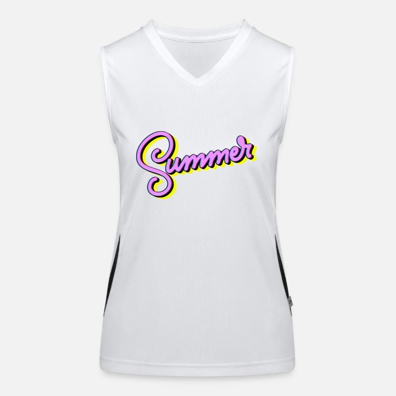 Summer Funktionelles Kontrast-Tank Top für Frauen