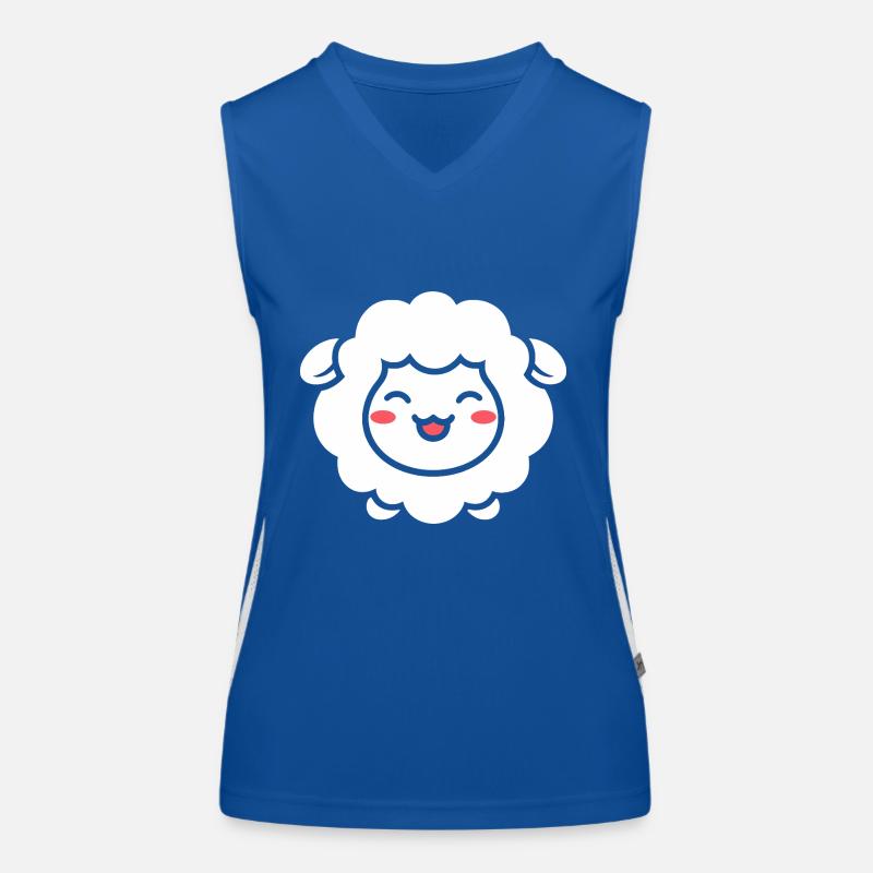Sheep Women's Functional Contrast Tank Top