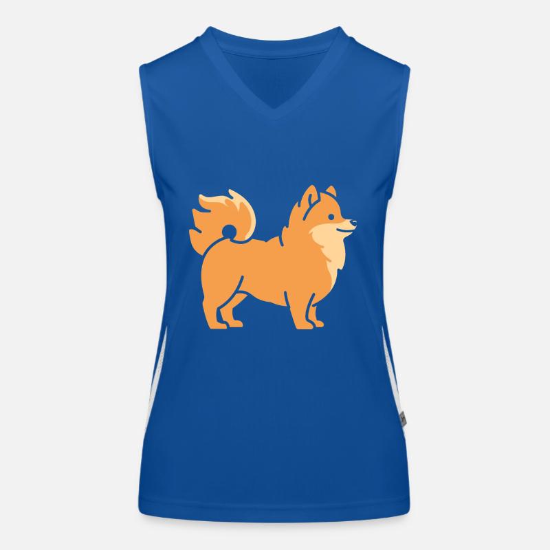 Eurasier Funktionelles Kontrast-Tank Top für Frauen