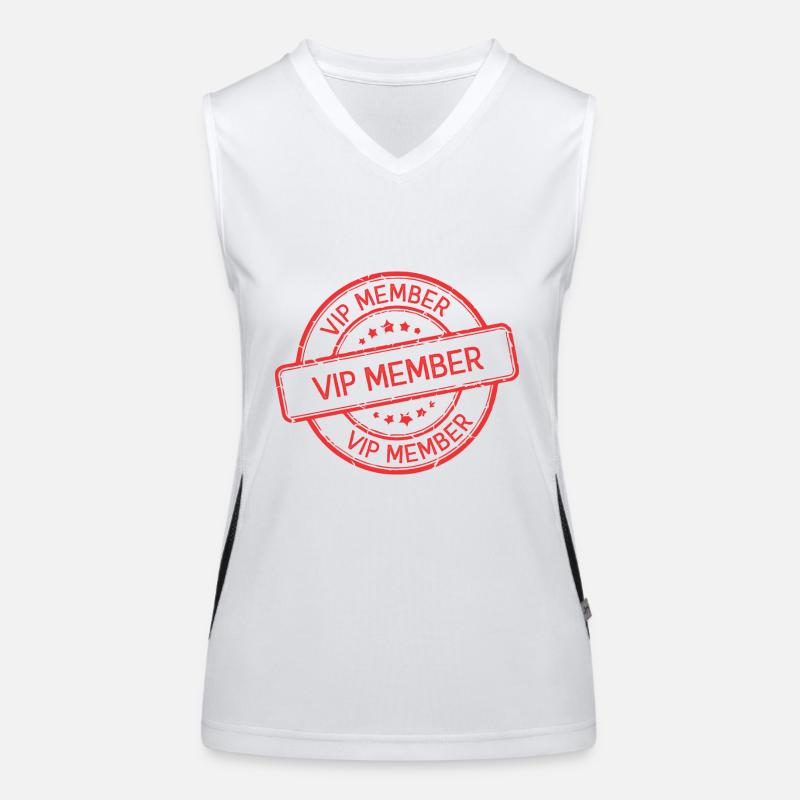 Vip Mitglied Funktionelles Kontrast-Tank Top für Frauen