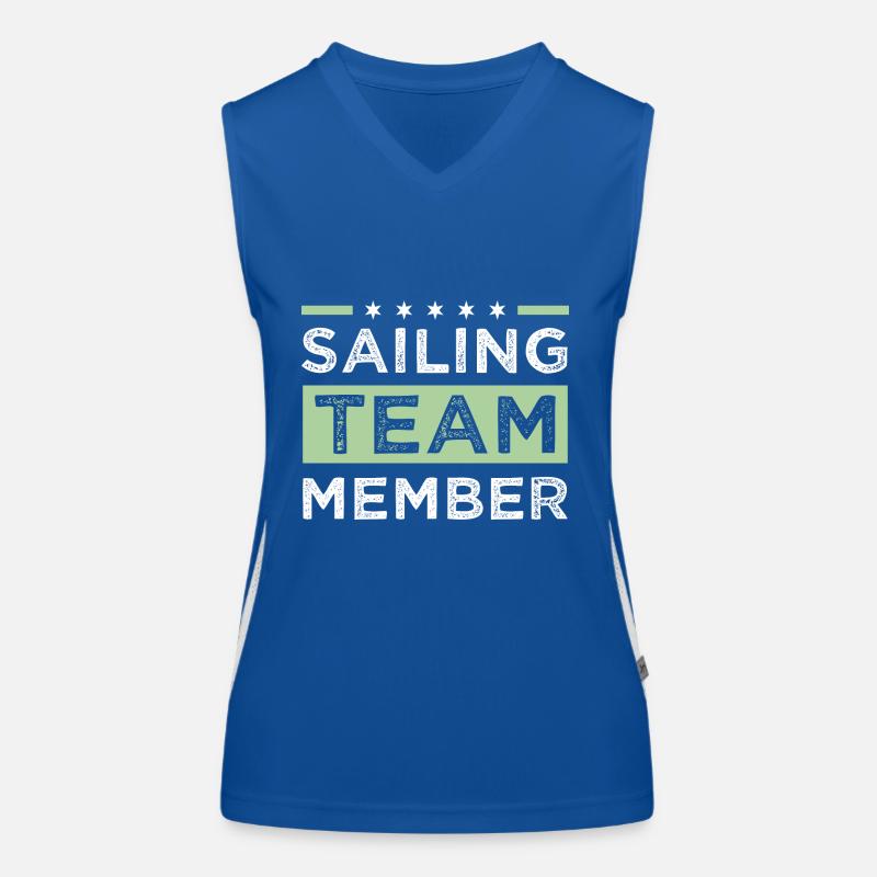 Sailing Team Women's Functional Contrast Tank Top