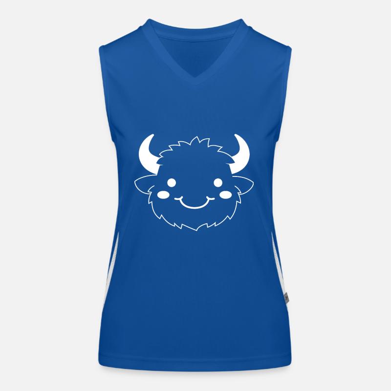 Büffel Funktionelles Kontrast-Tank Top für Frauen