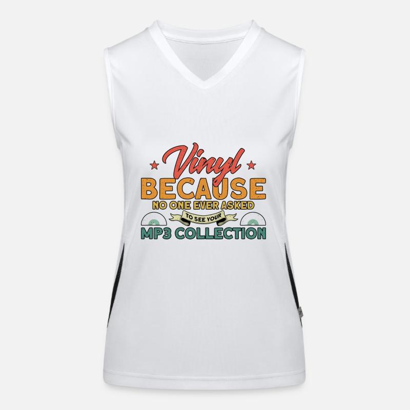 Collection de disques Vinyle Débardeur respirant contrasté Femme