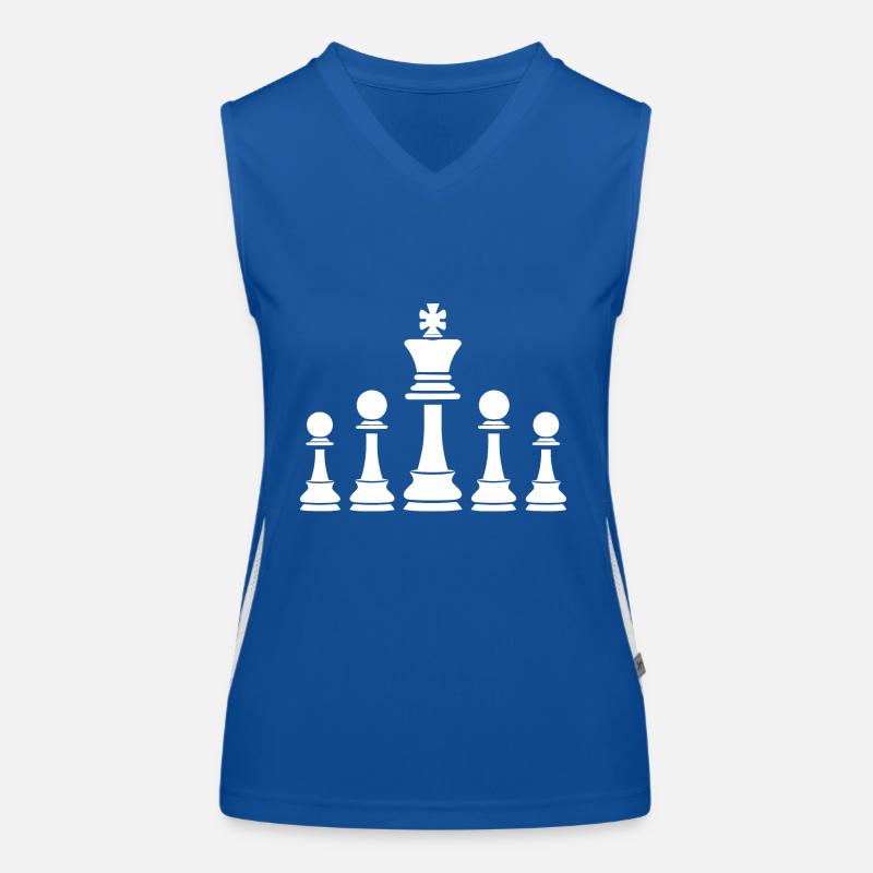 Jeux échecs Débardeur respirant contrasté Femme