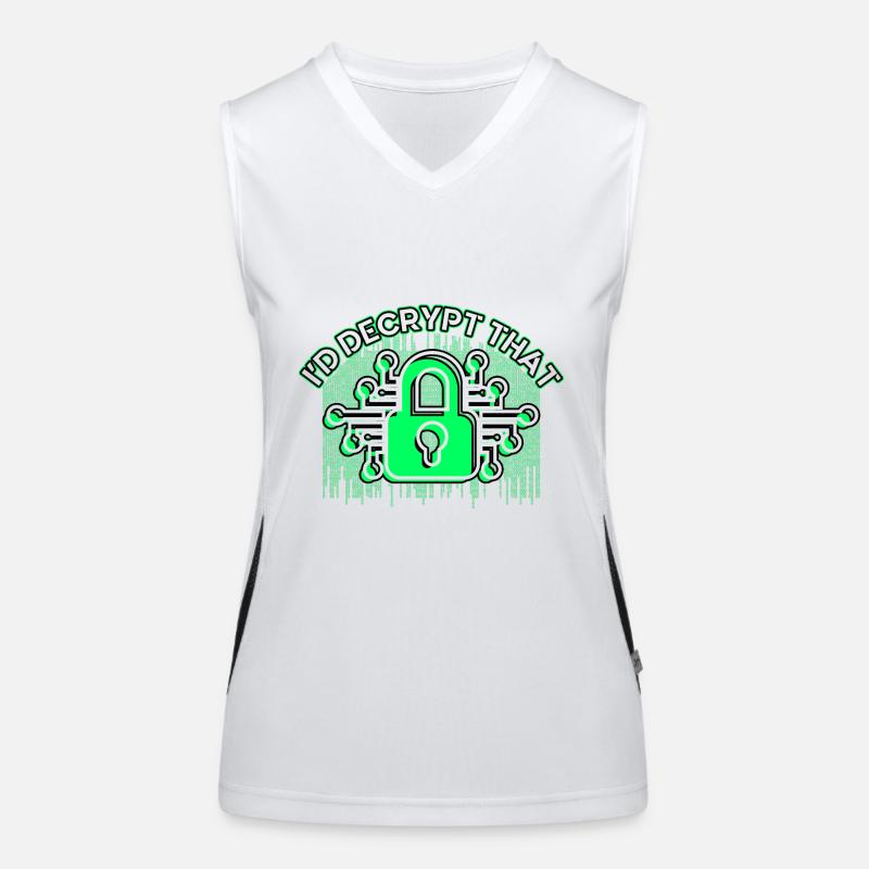 Network Security Specialist Gift Women's Functional Contrast Tank Top