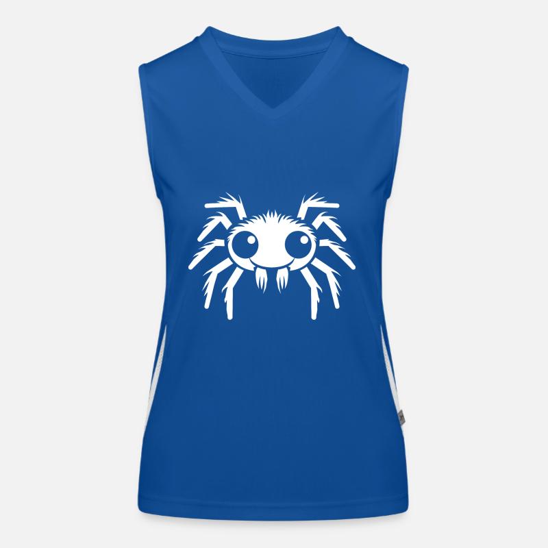 Spinne Funktionelles Kontrast-Tank Top für Frauen