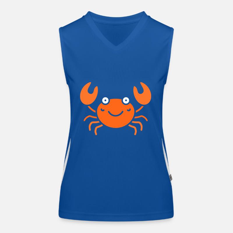 Crabe Débardeur respirant contrasté Femme