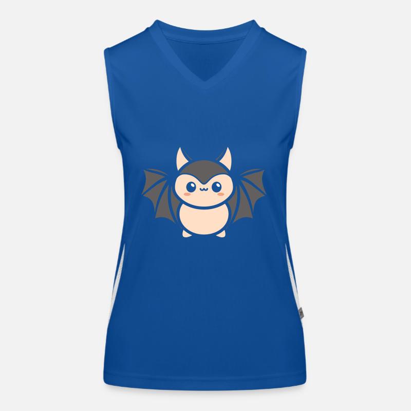 Fledermaus Funktionelles Kontrast-Tank Top für Frauen