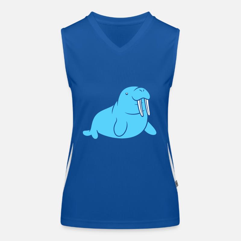 Morse Débardeur respirant contrasté Femme