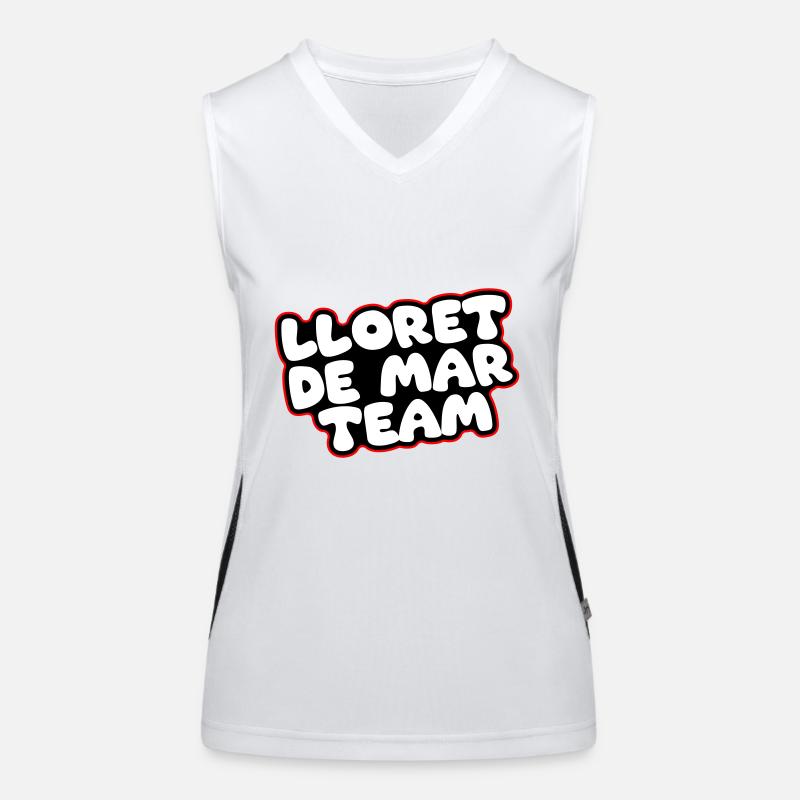 Lloret De Mar Team Women's Functional Contrast Tank Top