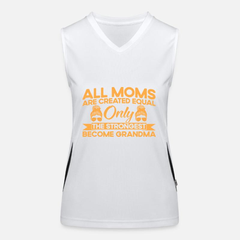 Nur die Stärksten Mutter & Großmutter Geschenk Funktionelles Kontrast-Tank Top für Frauen