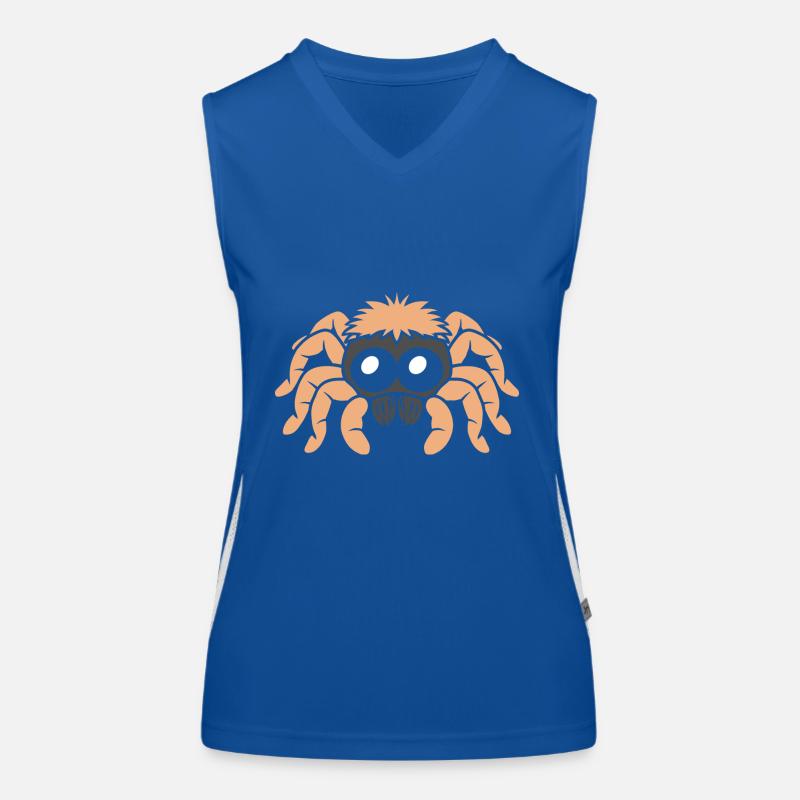Spinne Funktionelles Kontrast-Tank Top für Frauen