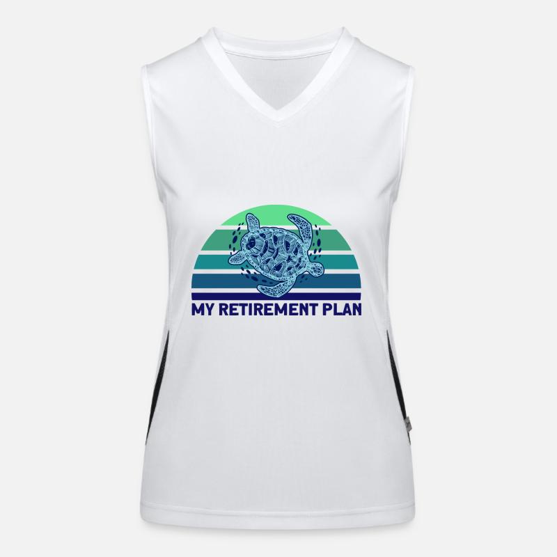 Turtle keeping Sea turtles Turtles Women's Functional Contrast Tank Top