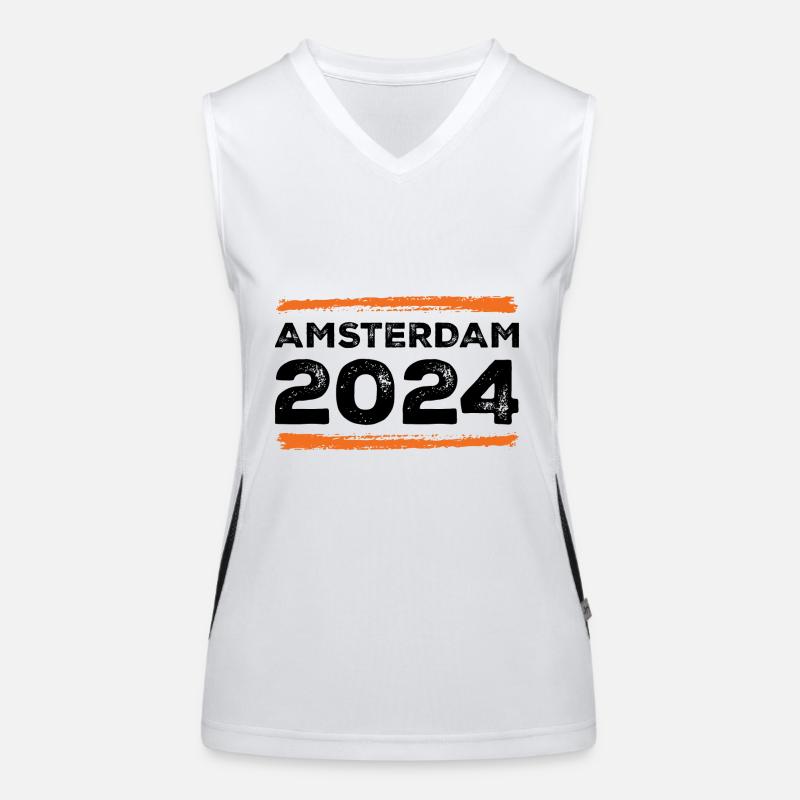 Devis Amsterdam 2024 Débardeur respirant contrasté Femme