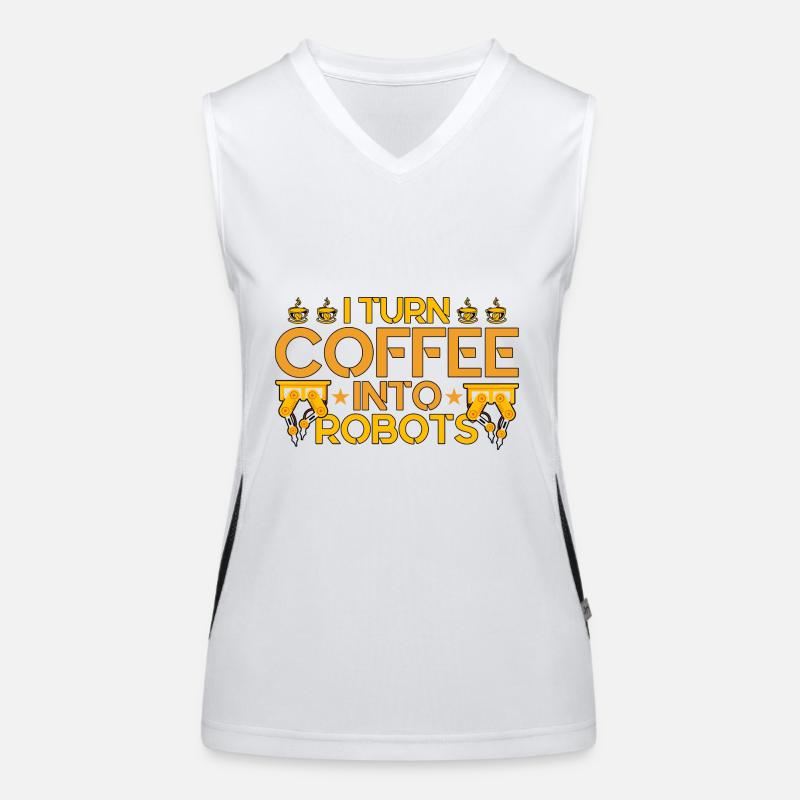 Engineer Teacher Robotics Technology Gift Women's Functional Contrast Tank Top