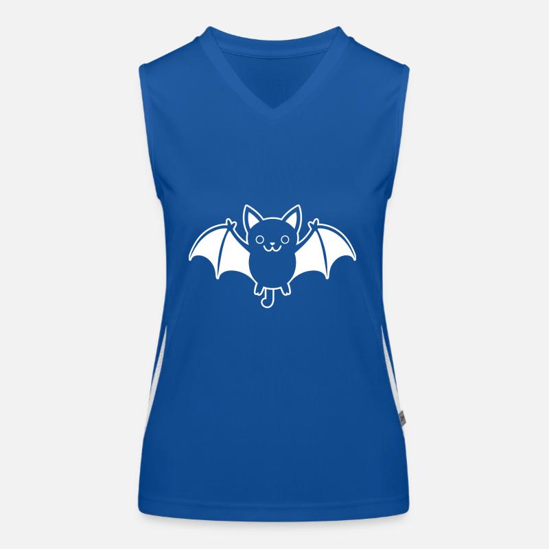 Fledermaus Funktionelles Kontrast-Tank Top für Frauen