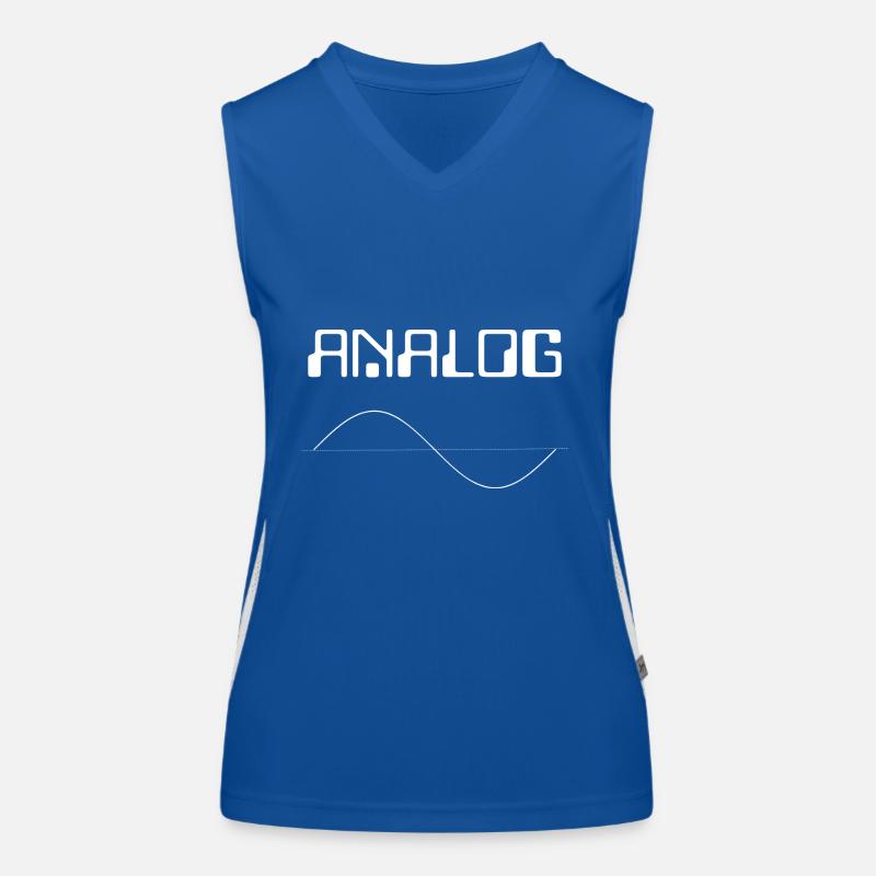 Analog better design Funktionelles Kontrast-Tank Top für Frauen