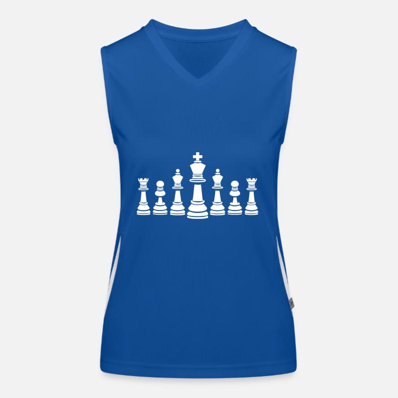 Jeux échecs Débardeur respirant contrasté Femme