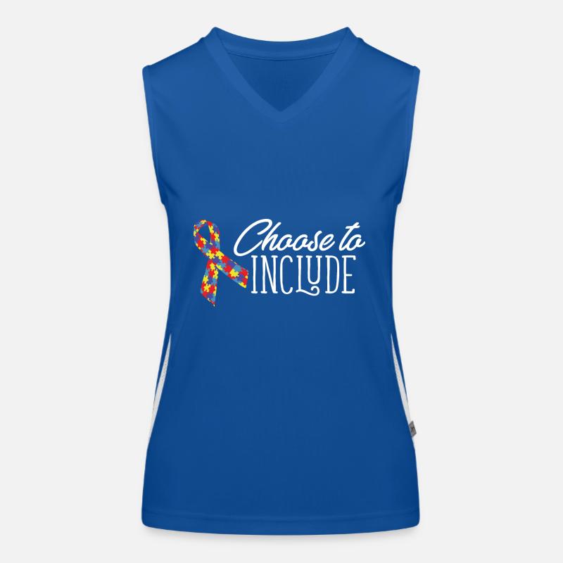 Sped Teacher Choose to Include ABA Therapist Funktionelles Kontrast-Tank Top für Frauen