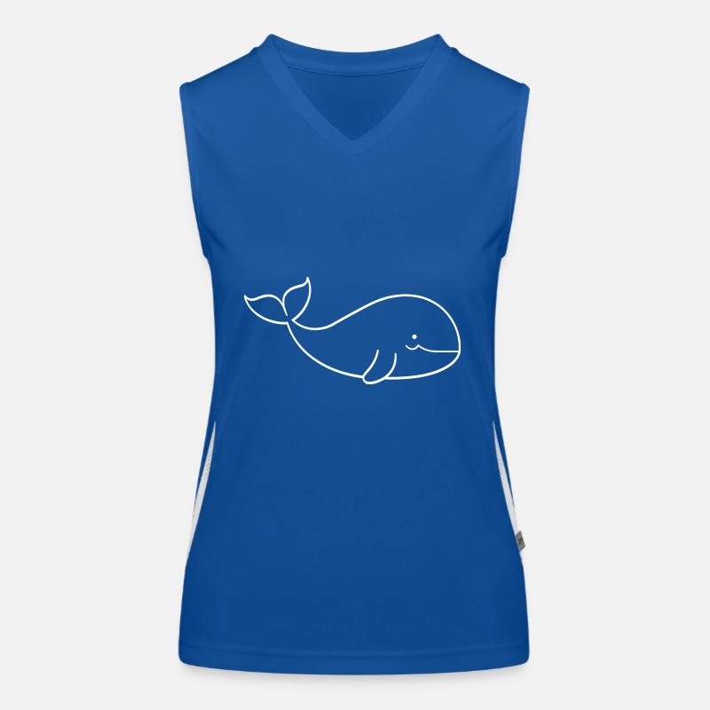 Baby-Wal Funktionelles Kontrast-Tank Top für Frauen