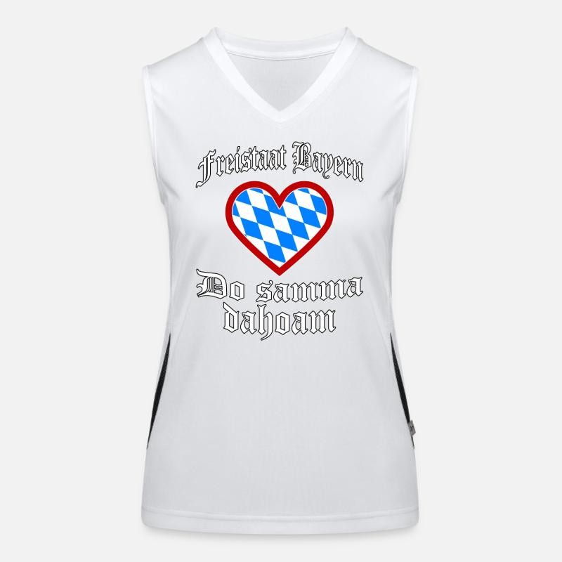 Do samma dahoam Funktionelles Kontrast-Tank Top für Frauen