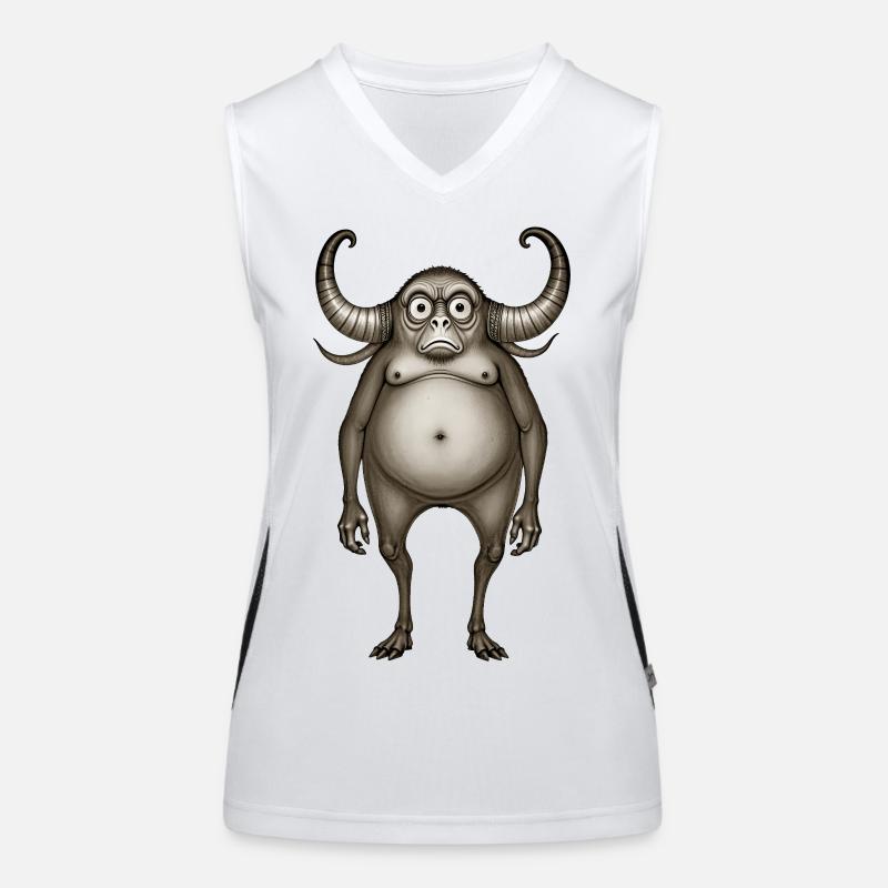 BUG #6 - dark hell Débardeur respirant contrasté Femme