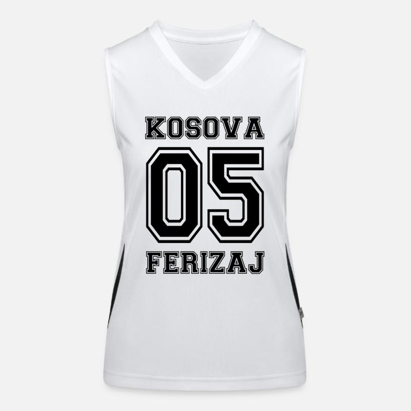 Kosova Ferizaj Débardeur respirant contrasté Femme