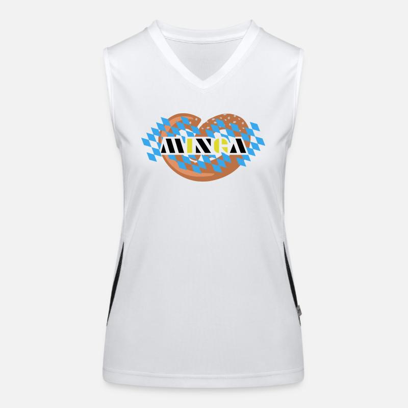 Minga Débardeur respirant contrasté Femme