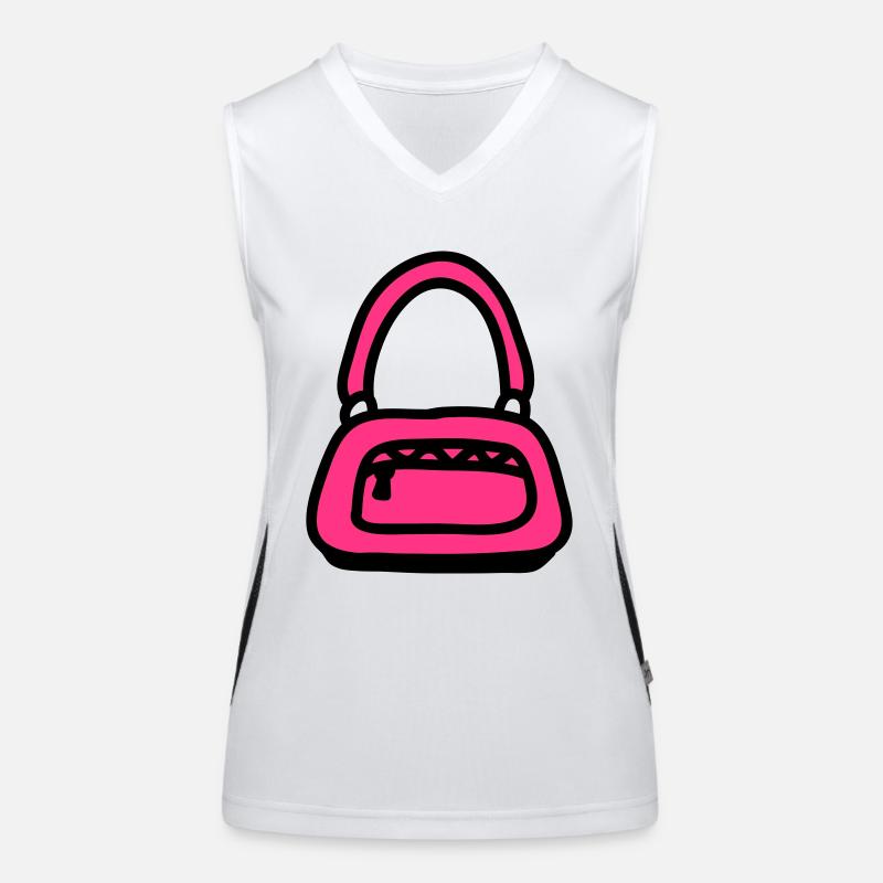 Handtasche Funktionelles Kontrast-Tank Top für Frauen