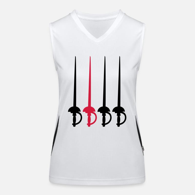 Musketeers Women's Functional Contrast Tank Top