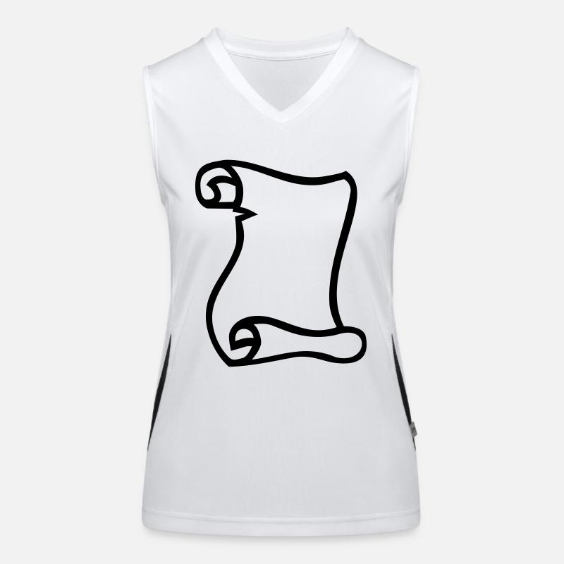 Papier Débardeur respirant contrasté Femme