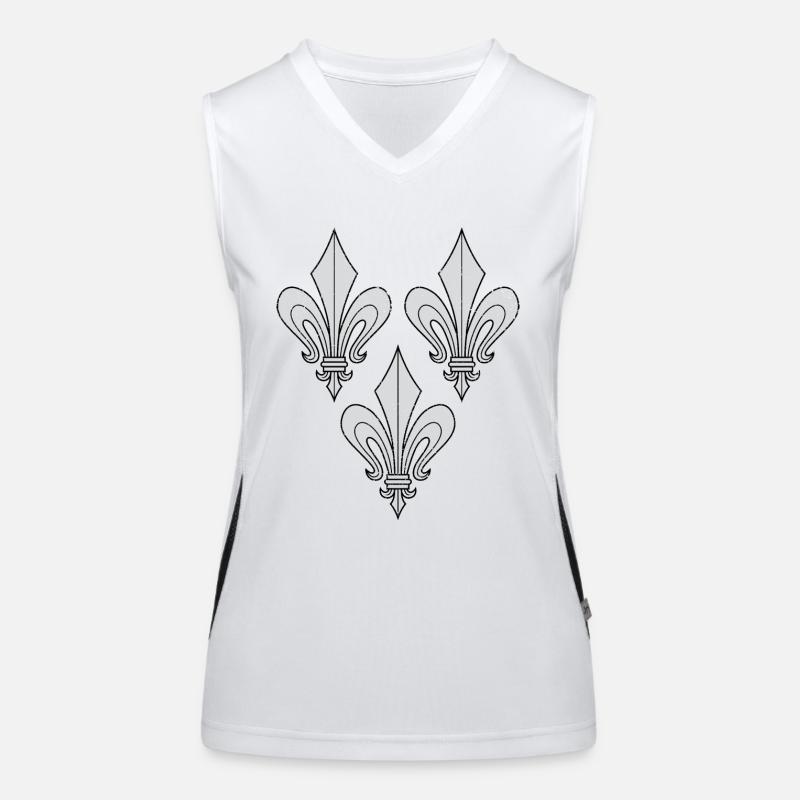 Lys - Fleur De Lys Débardeur respirant contrasté Femme