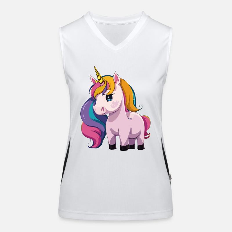 licorne Débardeur respirant contrasté Femme