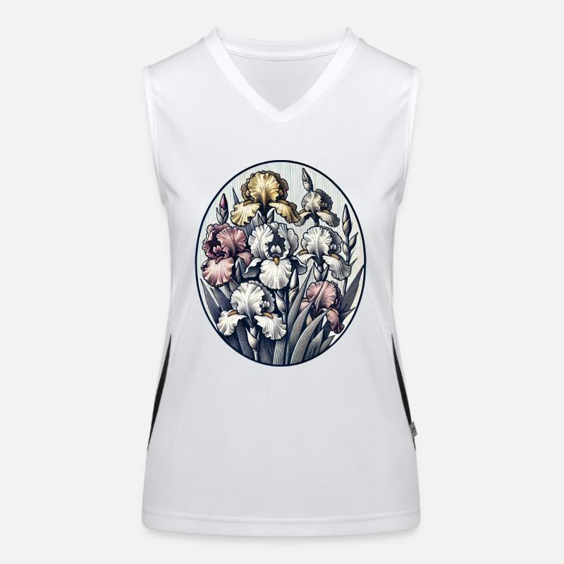 Iris Débardeur respirant contrasté Femme