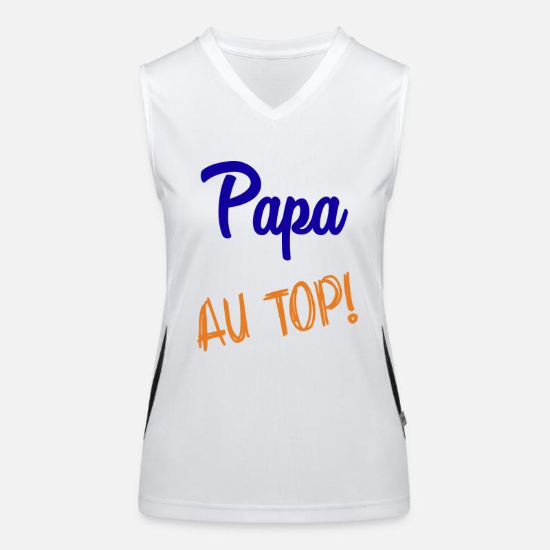 PAPA Funktionelles Kontrast-Tank Top für Frauen