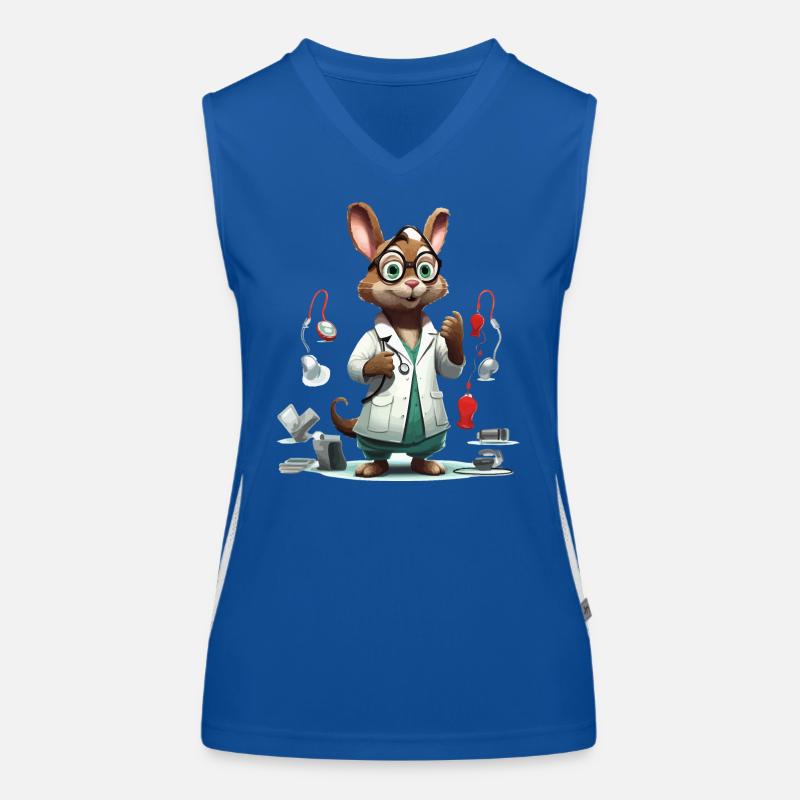 Doktor Nutkins Funktionelles Kontrast-Tank Top für Frauen