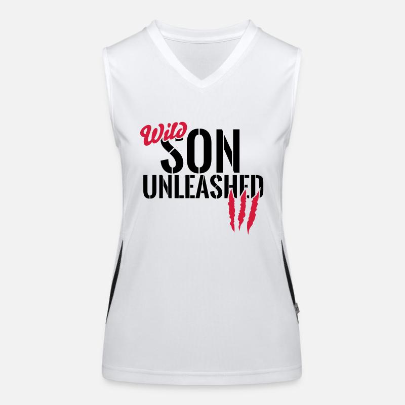 Wild son unleashed Women's Functional Contrast Tank Top